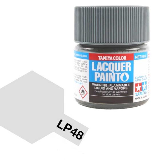 Tamiya Lacquer - LP-48 Sparkling Silver (10ml) 82148 Tamiya Lacquer - LP-48 Sparkling Silver (10ml) 82148