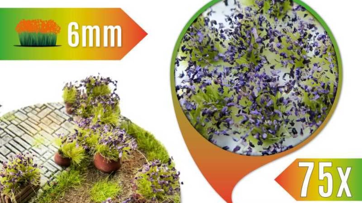 Green Stuff World – Shrub Tufts Self-Adhesive – Dark Violet (6mm) – Scale  Model Shop