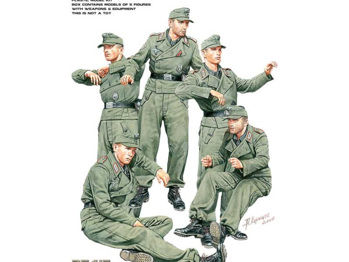 MIN35415) - Miniart 1:35 - German AFV Crew, Special Edition