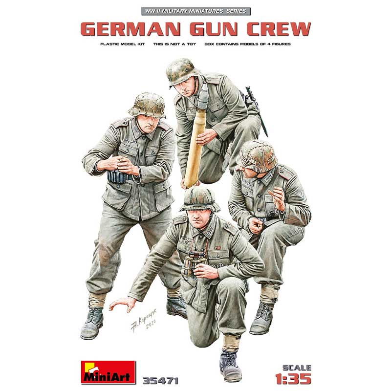 Miniart German Gun Crew (1/35) 35471