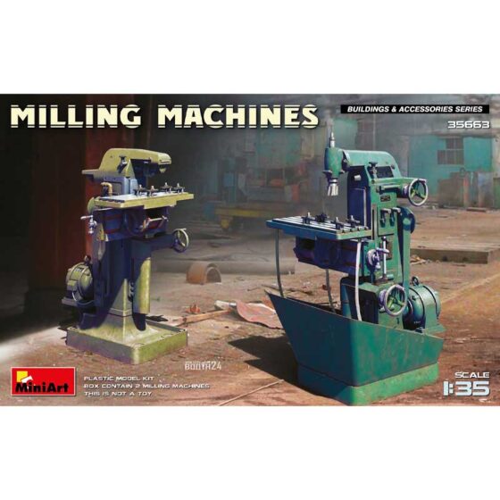 Miniart Milling Machines (1/35) 35663 Miniart Milling Machines (1/35) 35663