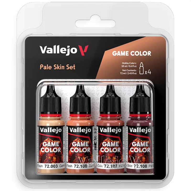 Vallejo Paint Set Pale Skin 72.379