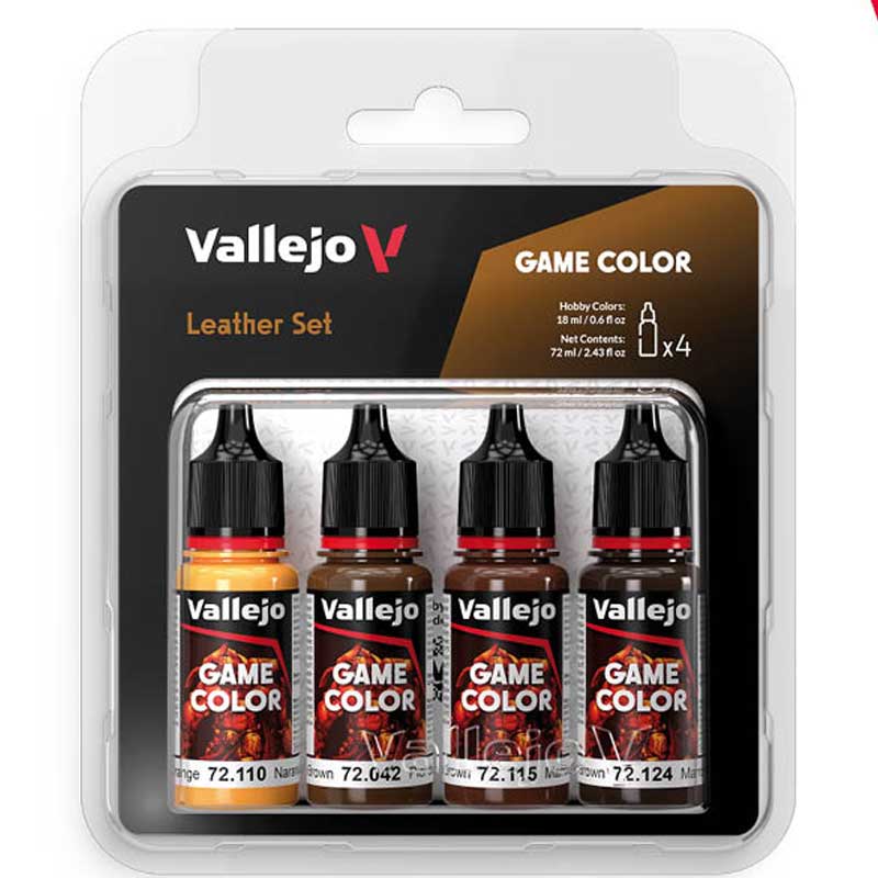 Vallejo Paint Set Leather 72.385