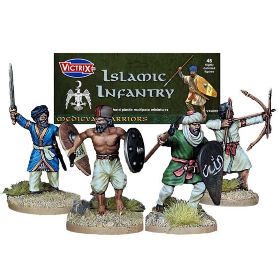 Victrix Islamic Infantry & Archers (28mm) VXM002 Victrix Islamic Infantry & Archers (28mm) VXM002