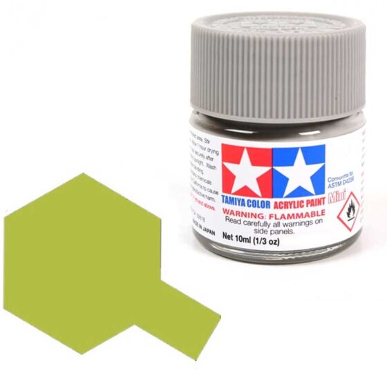Tamiya Acrylic XF-4 Yellow Green (10ml) 81704 Tamiya Acrylic XF-4 Yellow Green (10ml) 81704