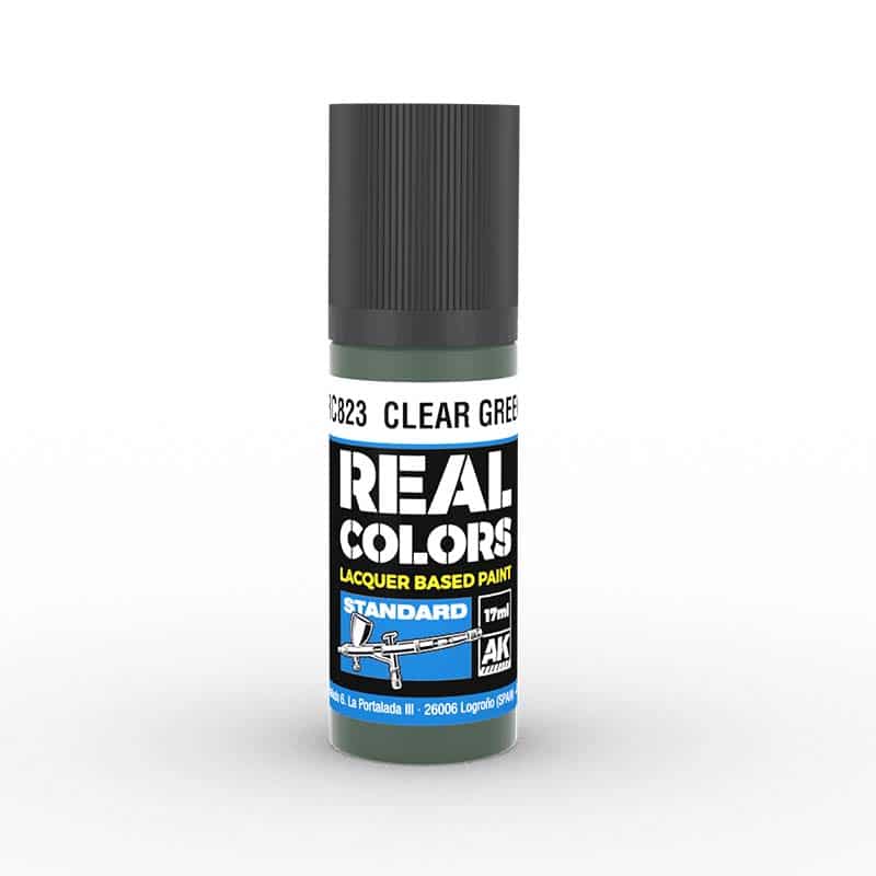 AK Interactive Real Color - Clear Green (17ml) RC823