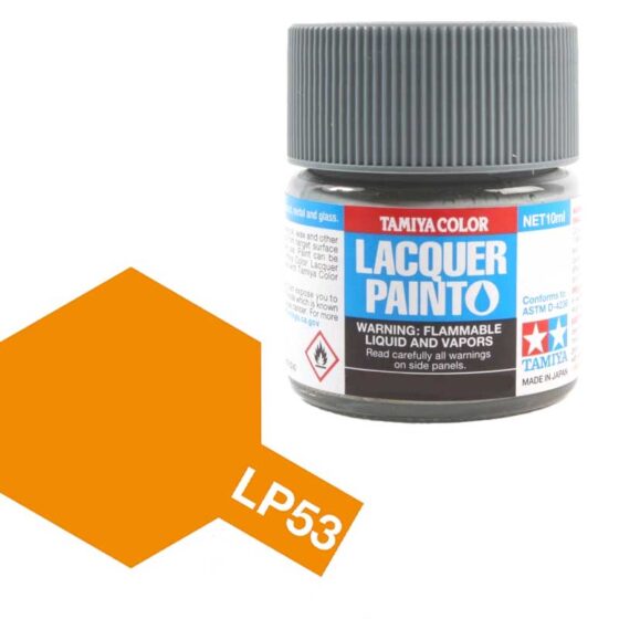 Tamiya Lacquer - LP-53 Clear Orange (10ml) 82153