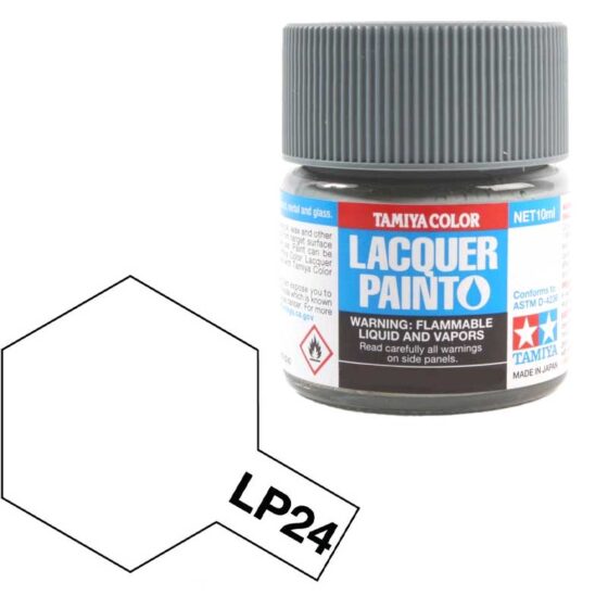 Tamiya Lacquer - LP-24 Semi Gloss Clear (10ml) 82124 Tamiya Lacquer - LP-24 Semi Gloss Clear (10ml) 82124