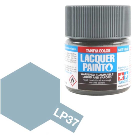 Tamiya Lacquer - LP-37 Light Ghost Gray (10ml) 82137 Tamiya Lacquer - LP-37 Light Ghost Gray (10ml) 82137