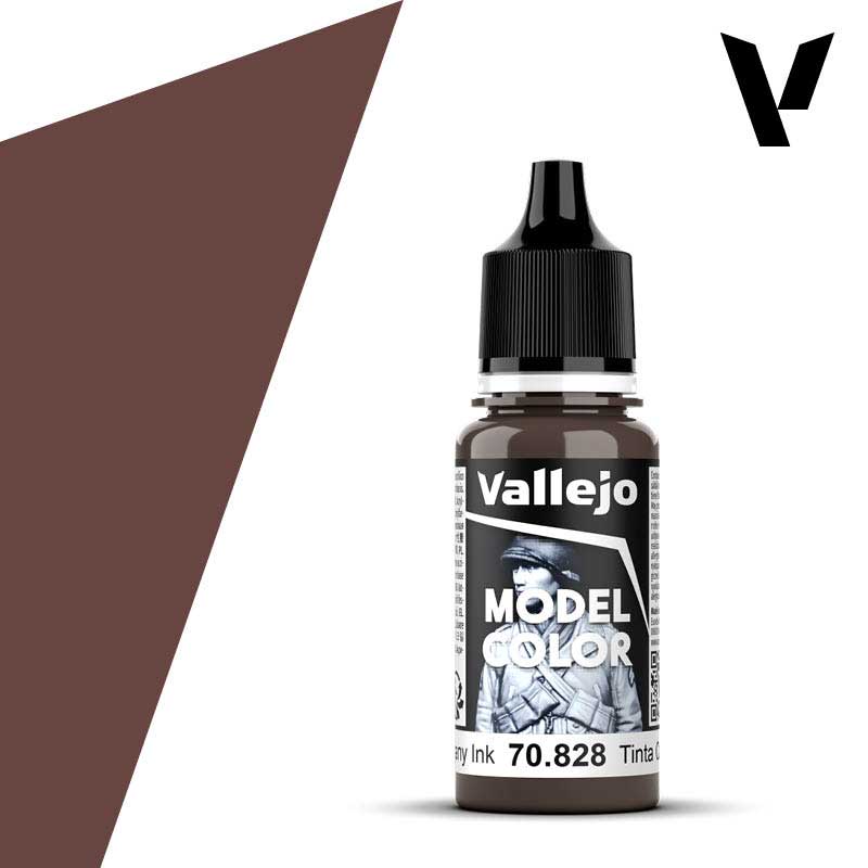 Vallejo Model Color - Mahogany Ink (18ml) 70.828