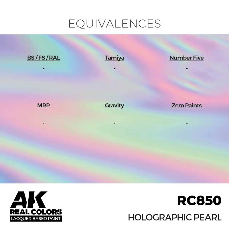 AK Interactive Real Color - Holographic Pearl (17ml) RC850