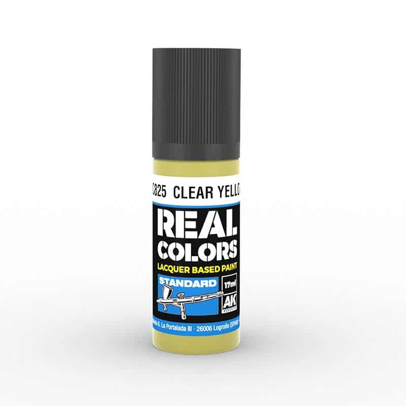 AK Interactive Real Color - Clear Yellow (17ml) RC825