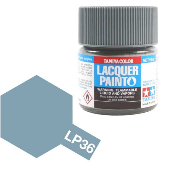 Tamiya Lacquer - LP-36 Dark Ghost Gray (10ml) 82136 Tamiya Lacquer - LP-36 Dark Ghost Gray (10ml) 82136