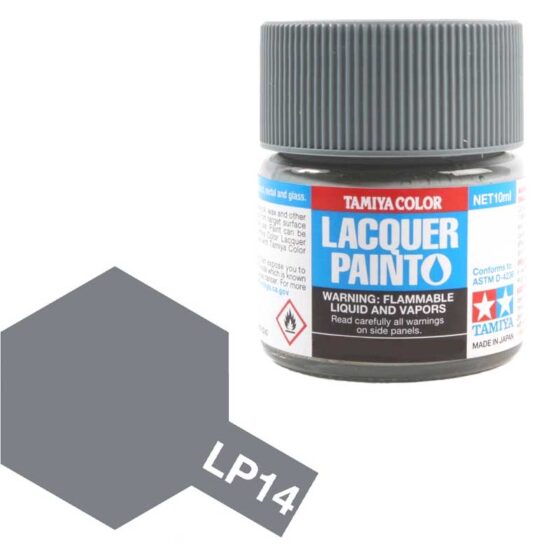 Tamiya Lacquer - LP-14 IJN Gray (Maizuru A.) (10ml) 82114 Tamiya Lacquer - LP-14 IJN Gray (Maizuru A.) (10ml) 82114
