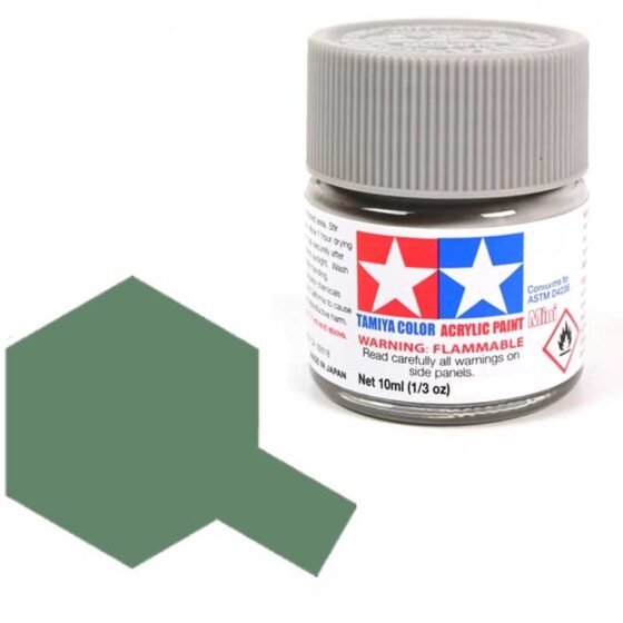 Tamiya Acrylic XF-5 Flat Green (10ml) 81705 Tamiya Acrylic XF-5 Flat Green (10ml) 81705