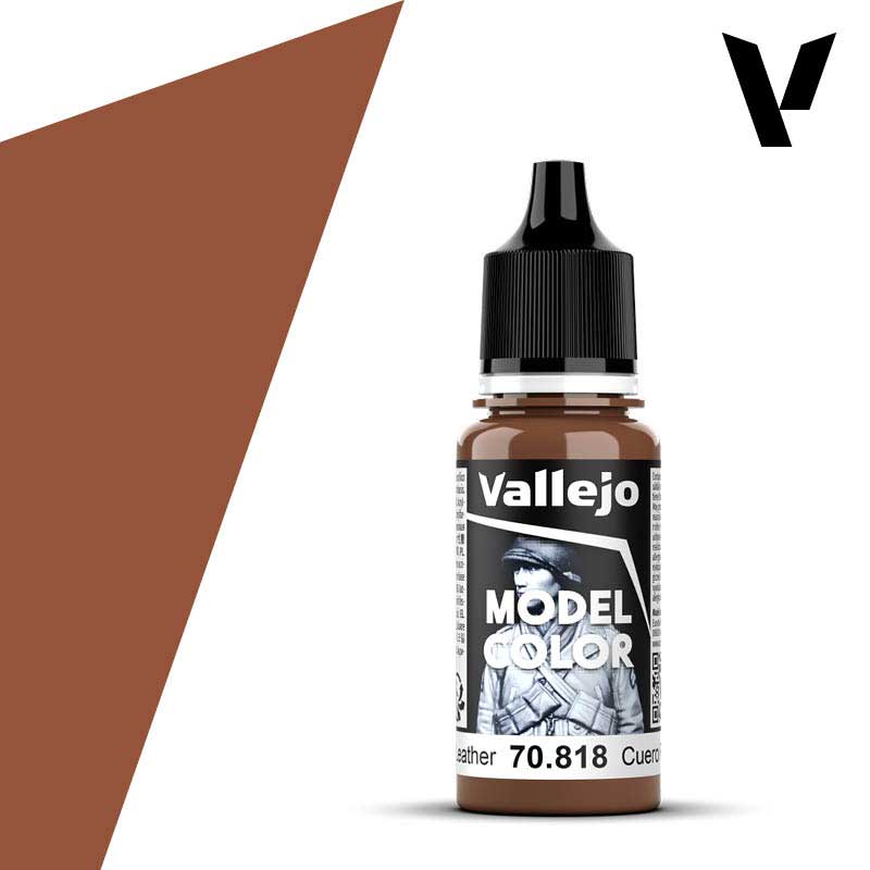 Vallejo Model Color - Red Leather (18ml) 70.818 Vallejo Model Color - Red Leather (18ml) 70.818
