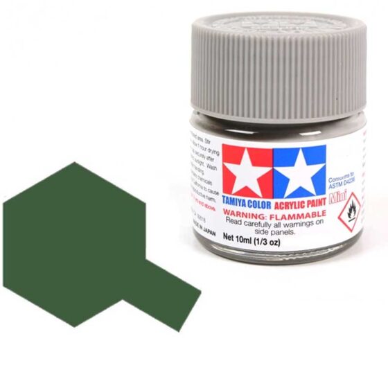 Tamiya Acrylic XF-67 NATO Green (10ml) 81767 Tamiya Acrylic XF-67 NATO Green (10ml) 81767