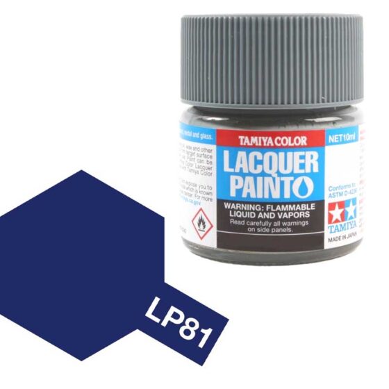 Tamiya Lacquer - LP-81 Mixing Blue 82181 (10ml)