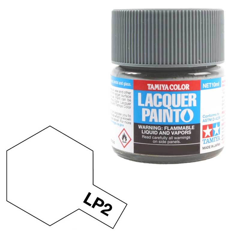 Tamiya Lacquer - LP-2 White (10ml) 82102