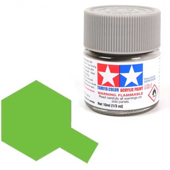 Tamiya Acrylic X-15 Light Green (10ml) 81515 Tamiya Acrylic X-15 Light Green (10ml) 81515