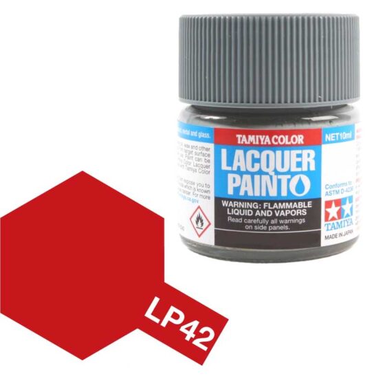 Tamiya Lacquer - LP-42 Mica Red (10ml) 82142 Tamiya Lacquer - LP-42 Mica Red (10ml) 82142