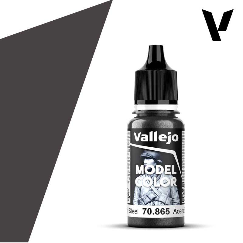 Vallejo Model Color - Oily Steel (18ml) 70.865