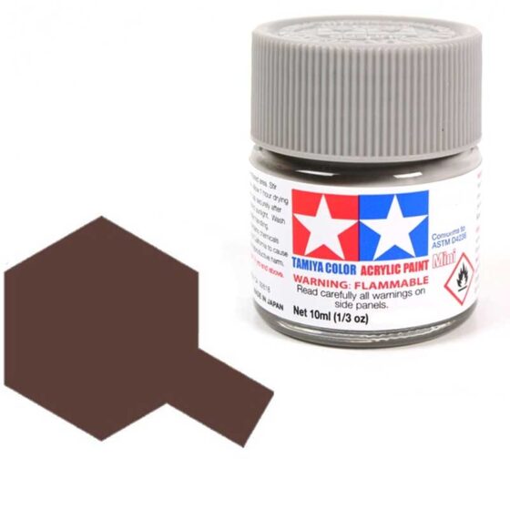 Tamiya Acrylic XF-10 Flat Brown (10ml) 81710 Tamiya Acrylic XF-10 Flat Brown (10ml) 81710