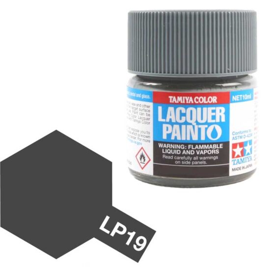 Tamiya Lacquer - LP-19 Gun Metal (10ml) 82119 Tamiya Lacquer - LP-19 Gun Metal (10ml) 82119