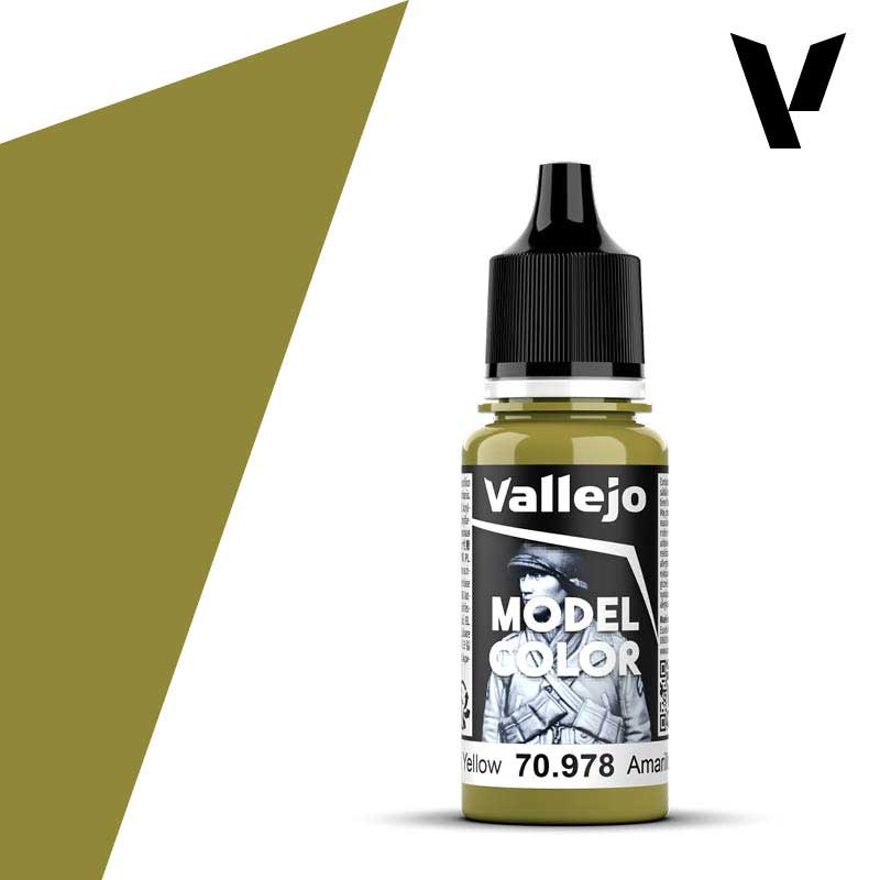 Vallejo Model Color - Dark Yellow (18ml) 70.978