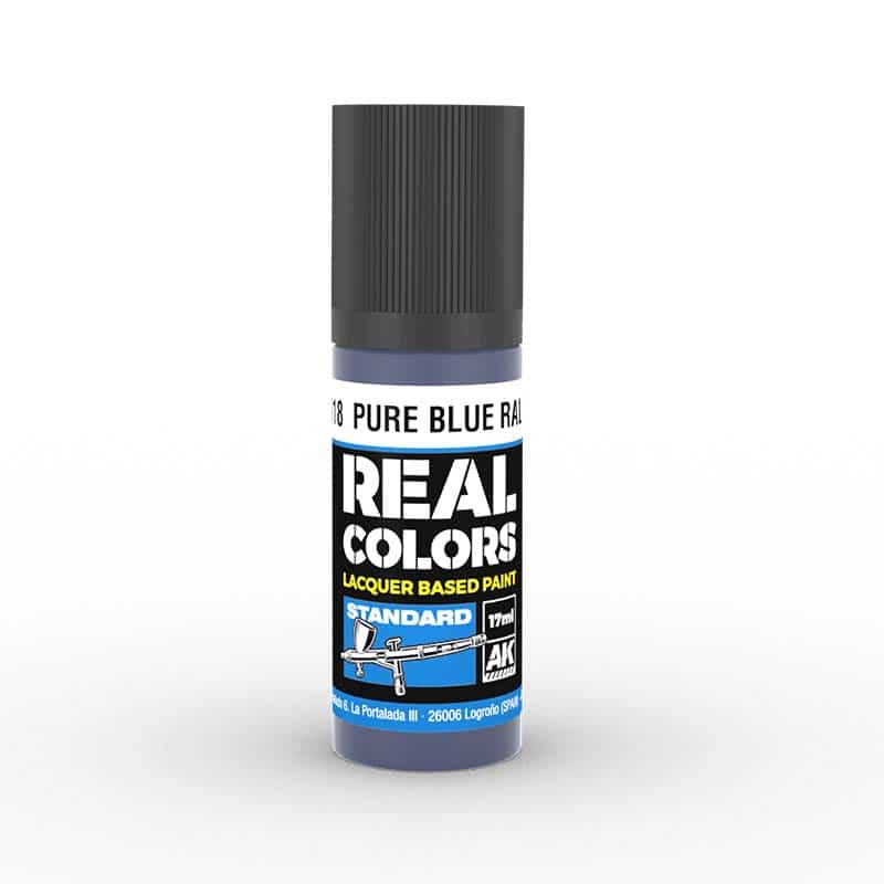 AK Interactive Real Color - Pure Blue RAL 5005 (17ml) RC818