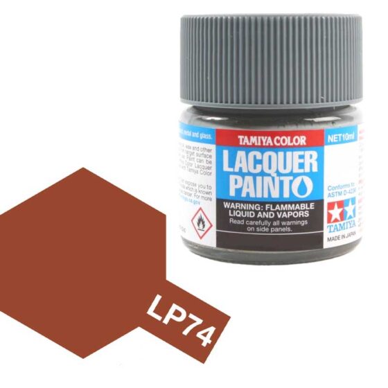 Tamiya Lacquer - LP-74 Flat Earth (10ml) (10ml) 82174