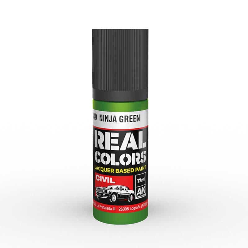 AK Interactive Real Color - Ninja Green (17ml) RC849