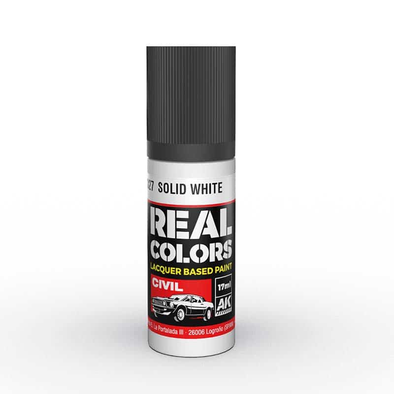 AK Interactive Real Color - Solid White (17ml) RC827