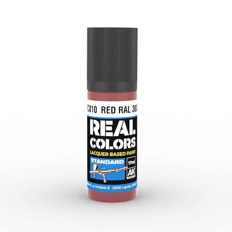 AK Interactive Real Color - Red RAL 3000 (17ml) RC810