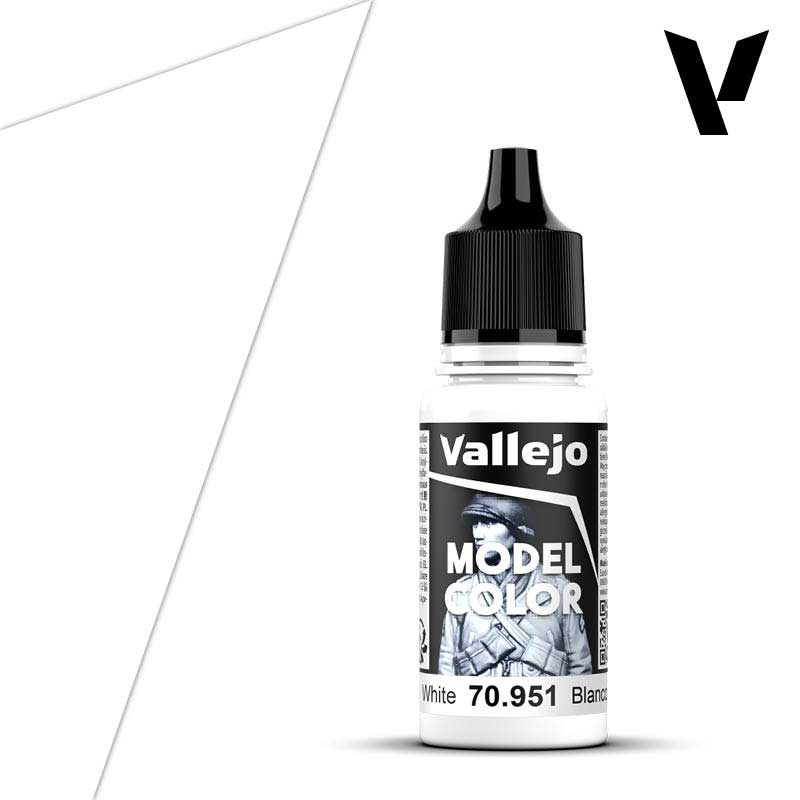 Vallejo Model Color - White (18ml) 70.951 Vallejo Model Color - White (18ml) 70.951