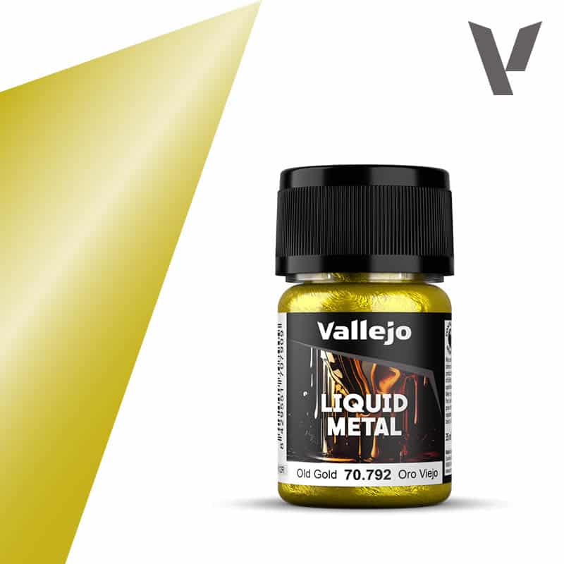 Vallejo Model Color - Old Gold (18ml) Liquid Metal 70.792