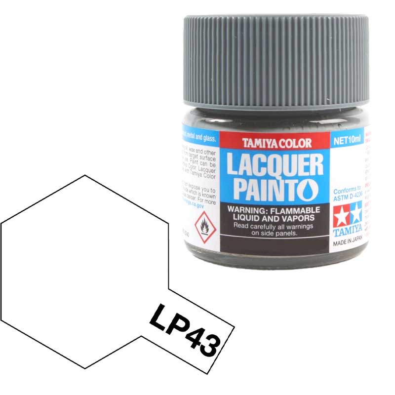 Tamiya Lacquer - LP-43 Pearl White (10ml) 82143