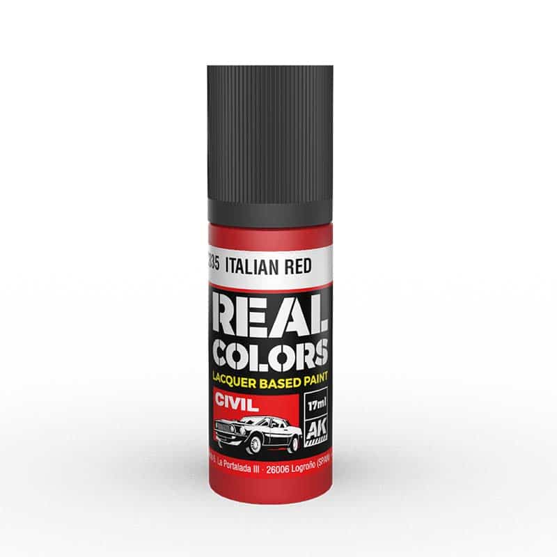 AK Interactive Real Color - Italian Red (17ml) RC835