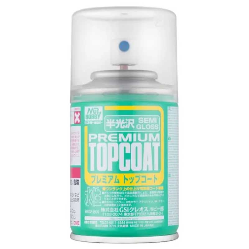 Mr Hobby - Mr Premium Topcoat Semi-Gloss (88ml) B-602