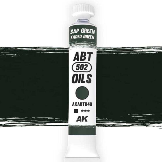 Abteilung 502 Oil Paint Sap Green / Faded Green (20ml) AKABT040 Abteilung 502 Oil Paint Sap Green / Faded Green (20ml) AKABT040