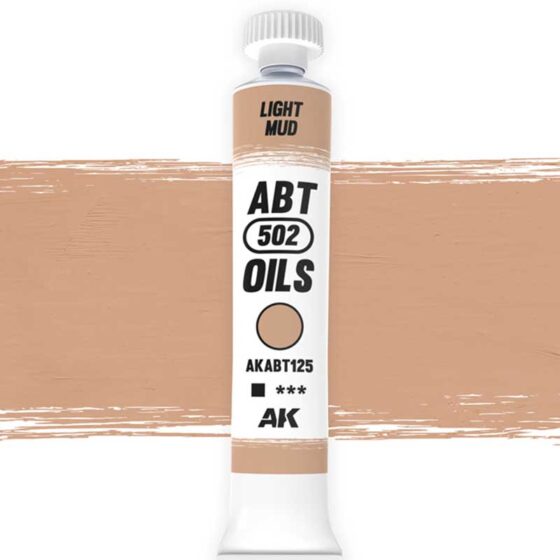 Abteilung 502 Oil Paint Light Mud (20ml) AKABT125