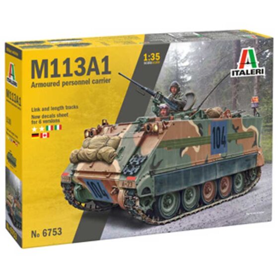 Italeri M113A1 Armoured Personnel Carriers (1/35) 6753 Italeri M113A1 Armoured Personnel Carriers (1/35) 6753