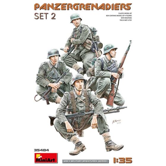 Miniart Panzergrenadiers Set 2 (1/35) 35484 Miniart Panzergrenadiers Set 2 (1/35) 35484