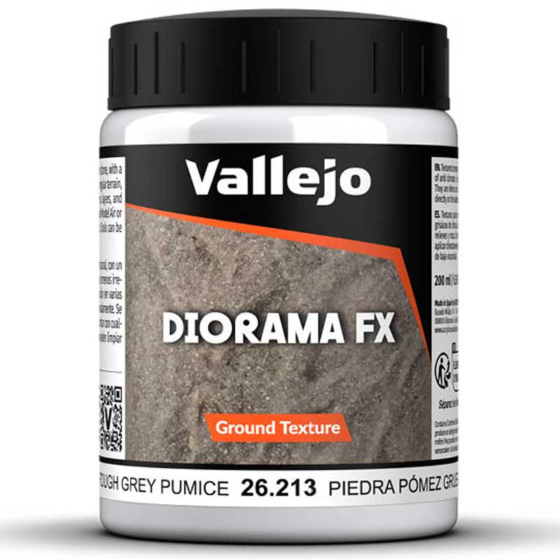 Vallejo Diorama FX Rough Grey Pumice (200ml) 26.213