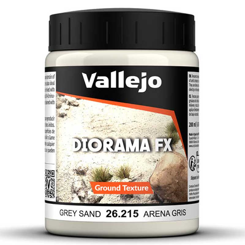 Vallejo Diorama FX Grey Sand (200ml) 26.215