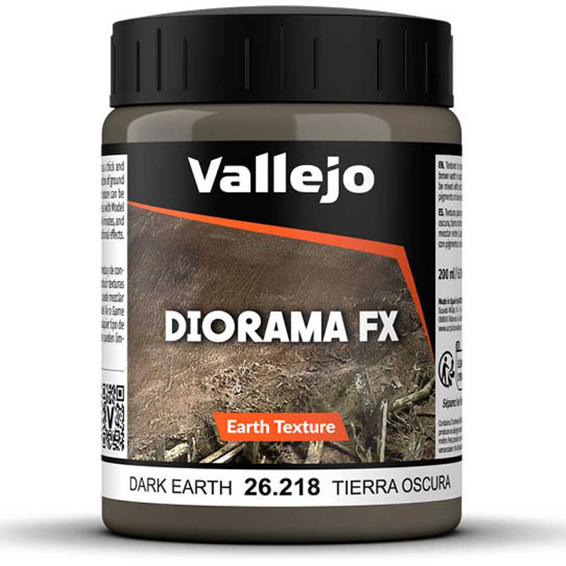 Vallejo Diorama FX Dark Earth (200ml) 26.218