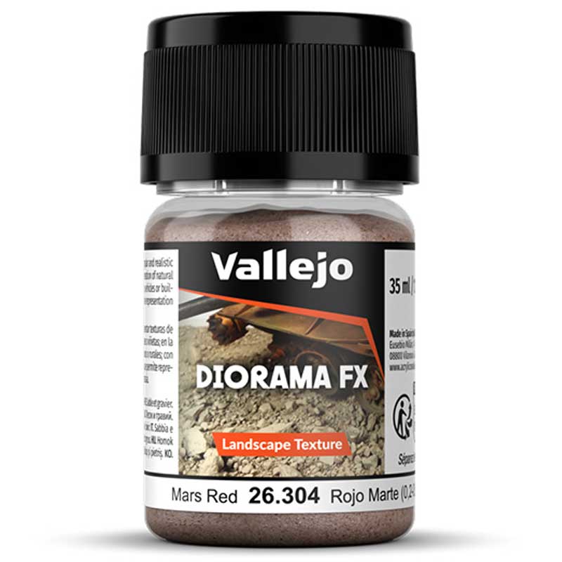 Vallejo Diorama FX Mars Red 0.2-0.6 mm (35ml) 26.304