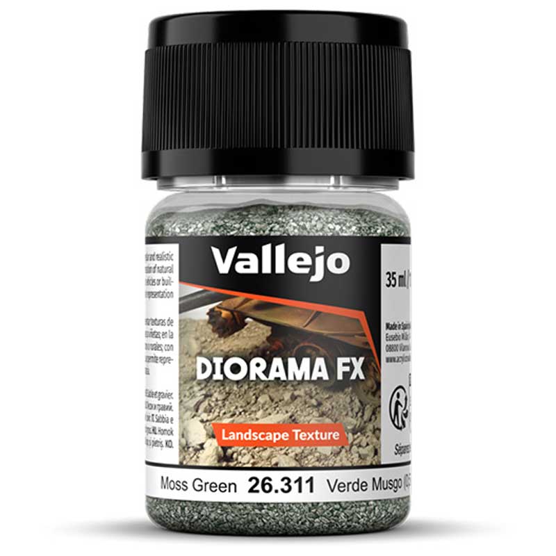 Vallejo Diorama FX Moss Green 0.5-2 mm (35ml) 26.311
