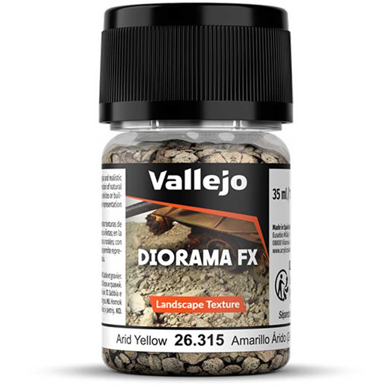 Vallejo Diorama FX Arid Yellow 2-5 mm (35ml) 26.315