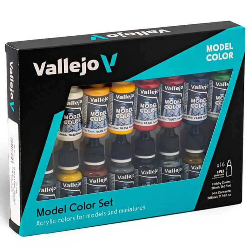 Vallejo Napoleonic Colors French & British 1789-1815 Model Color Paint Set 70.149
